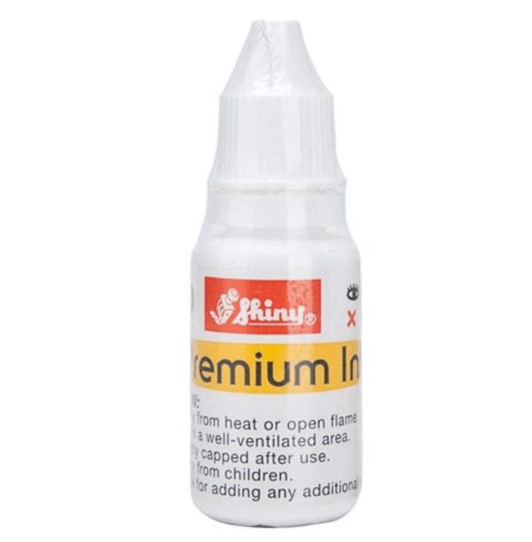 Mực dấu Shiny Premium SI60 Trắng - 15ml