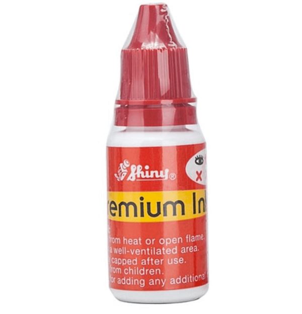 Mực dấu Shiny Premium SI62 Đỏ - 15ml