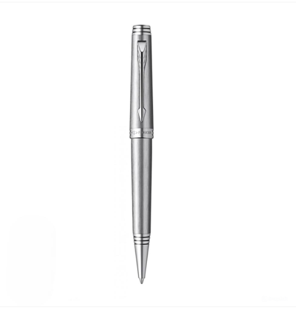 Bút bi parker premier 11 monchrome titanium (Cài trắng)