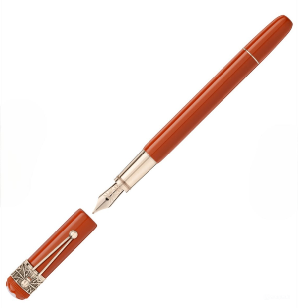 Bút máy Montblanc Heritage Rouge & Noir Spider Metamorphosis SE Coral (Red)