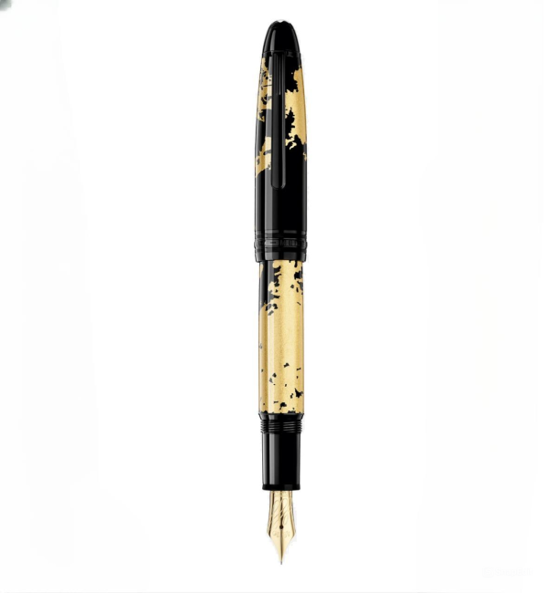 Bút máy Montblanc Meisterstuck Solitaire Gold Leaf Flex Nib